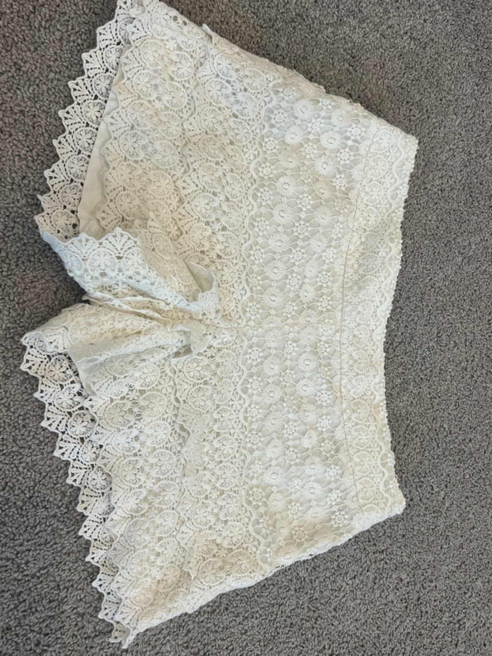 LOFT Lace Crochet Shorts